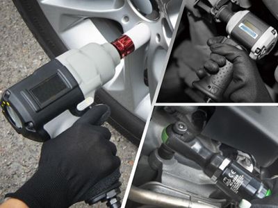 使用小風(fēng)炮進行汽車前后橋組裝